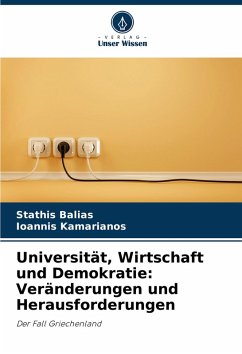 Cover Universität, Wirtschaft und Demokratie: Veränderungen und Herausforderungen