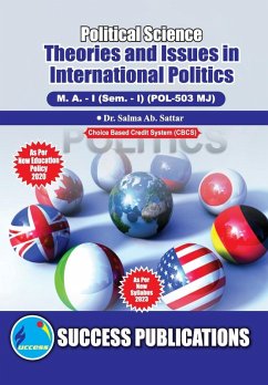 Cover Theories and Issues in International Politics,First Year ,M.A,Sem-I-English