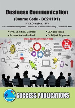 Cover Business Communication(S.Y.B.Com,S.P. College,Sem.-IV)