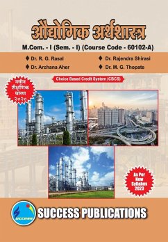 Cover Industrial Economics ,First Year ,M.Com,Sem-I-Marathi