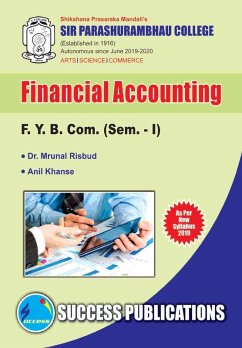 Cover Financial Accounting(F.Y.B.Com,S.P. College,Sem.-I)