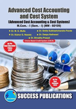 Cover Advanced Cost Accounting & Cost Systems,First Year ,M.Com,Sem-I-English