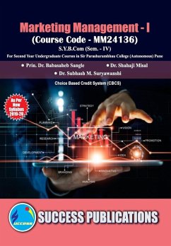 Cover Marketing Management - I(S.Y.B.Com,S.P. College,Sem.-IV)
