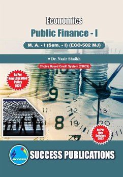 Cover Public Finance - I,First Year ,M.A,Sem-I-English