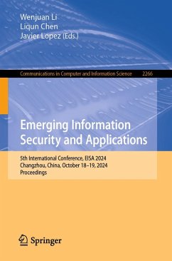 Cover Emerging Information Security and Applications (eBook, PDF)