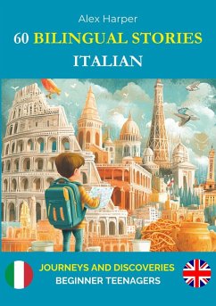 60 Bilingual Stories to Learn Italian : Journeys and Discoveries for Beginner Teenagers (eBook, ePUB) - Harper, Alex
