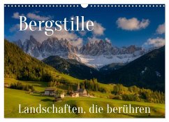 Cover Bergstille - Landschaften, die berühren (Wandkalender 2026 DIN A3 quer), CALVENDO Monatskalender