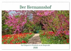 Der Hermannshof Das Parkjuwel in Weinheim an der Bergstraße (Wandkalender 2026 DIN A2 quer), CALVENDO Monatskalender