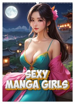 Sexy Manga Girls (Wandkalender 2026 DIN A2 hoch), CALVENDO Monatskalender