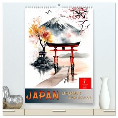 Cover Japan - Momente der Stille (hochwertiger Premium Wandkalender 2026 DIN A2 hoch), Kunstdruck in Hochglanz