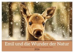 Cover Emil und die Wunder der Natur (Wandkalender 2026 DIN A2 quer), CALVENDO Monatskalender