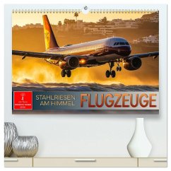 Cover Flugzeuge - Stahlriesen am Himmel (hochwertiger Premium Wandkalender 2026 DIN A2 quer), Kunstdruck in Hochglanz