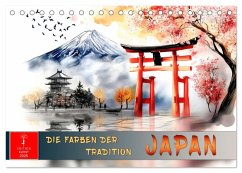 Cover Japan - die Farben der Tradition (Tischkalender 2026 DIN A5 quer), CALVENDO Monatskalender