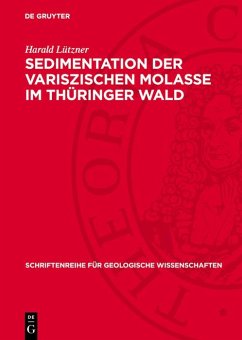 Sedimentation der variszischen Molasse im Thüringer Wald (eBook, PDF) - Lützner, Harald