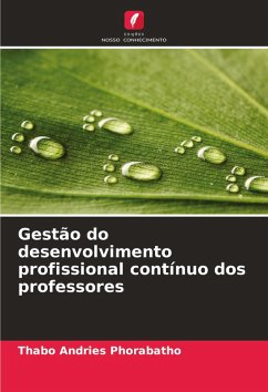 Cover Gestão do desenvolvimento profissional contínuo dos professores