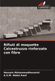 Rifiuti di moquette Calcestruzzo rinforzato con fibre Rifiuti di moquette Calcestruzzo rinforzato con fibre