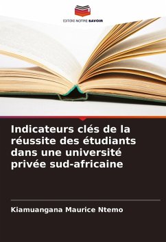 Cover Indicateurs clés de la réussite des étudiants dans une université privée sud-africaine