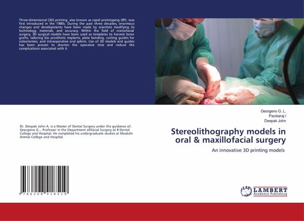 Stereolithography models in oral & maxillofacial surgery Stereolithography models in oral & maxillofacial surgery