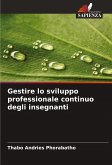 Gestire lo sviluppo professionale continuo degli insegnanti