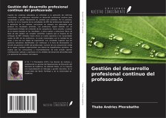 Cover Gestión del desarrollo profesional continuo del profesorado