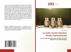 La lutte contre l'évasion fiscale internationale - HARZI, Lounes