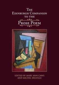 Cover The Edinburgh Companion to the Prose Poem