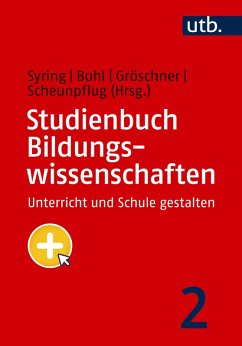 Cover Studienbuch Bildungswissenschaften 2 (eBook, PDF)