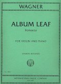 Album Leaf for violin and piano Album Leaf for violin and piano