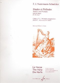 Cover Etudes et Préludes vol.1 pour la harpe