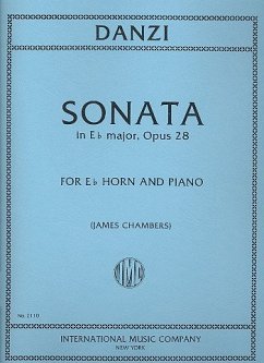 Sonata E Flat Major op.28 for Horn and Piano Cover Sonata E Flat Major op.28 for Horn and Piano