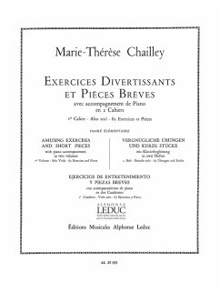 Cover EXERCICES DIVERTISSANTS ET PIECES BREVES VOL.1 POUR ALTO SEUL (FR/EN/DT/SP)