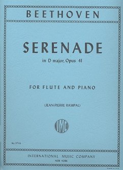 Serenade d major op.41 for flute and piano .