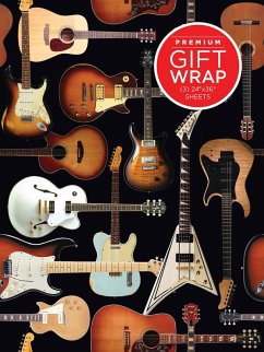 Hal Leonard Wrapping Paper - Guitar Collage Theme Schreibmaterial