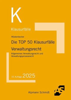 Cover Die TOP 50 Klausurfälle Verwaltungsrecht