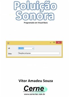 Cover Poluição Sonora Programado Em Visual Basic (eBook, PDF)