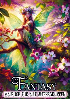 Cover Malbuch für alle Altersgruppen - Fantasy