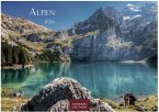 Alpen Kalender 2026 - Wandkalender   Fotokalender   Alpenkalender   Alpenländer 35x50cm Grosses Format - Hochwertiger . mit atemberaubenden Bergmotiven, Perfekt für Naturliebhaber & Bergfans
