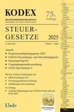 Cover KODEX Steuergesetze 2025