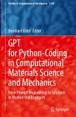 GPT for Python-Coding in Computational Materials Science and Mechanics
