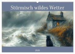 Stürmisch wildes Wetter (Wandkalender 2026 DIN A2 quer), CALVENDO Monatskalender Stürmisch wildes Wetter (Wandkalender 2026 DIN A2 quer), CALVENDO Monatskalender