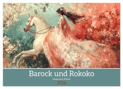 Cover Barock und Rokoko - Malerische Werke (Wandkalender 2026 DIN A2 quer), CALVENDO Monatskalender