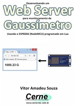 Cover Desenvolvendo Um Web Server Para Monitoramento De Gaussímetro Usando O Esp8266 (nodemcu) Programado Em Lua (eBook, PDF)