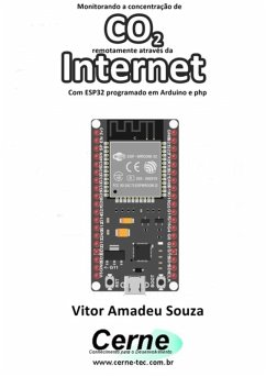 Monitorando A Concentração De Co2 Remotamente Através Da Internet Com Esp32 Programado Em Arduino E Php (eBook, PDF) - Souza, Vitor Amadeu