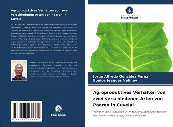 Agroproduktives Verhalten von zwei verschiedenen Arten von Paaren in Cuvelai Agroproduktives Verhalten von zwei verschiedenen Arten von Paaren in Cuvelai
