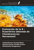 Evaluación de la R - ficoeritrina obtenida de Chondrococcus Hornemonii Evaluación de la R - ficoeritrina obtenida de Chondrococcus Hornemonii