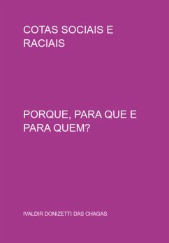 Cover Cotas Sociais E Raciais (eBook, PDF)