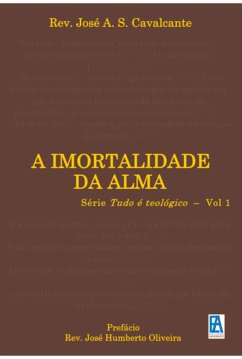 Cover Imortalidade Da Alma (eBook, PDF)