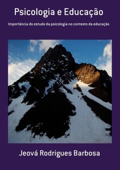 Cover Psicologia E Educação (eBook, PDF)
