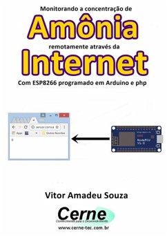 Cover Monitorando A Concentração De Amônia Remotamente Através Da Internet Com Esp8266 Programado Em Arduino E Php (eBook, PDF)