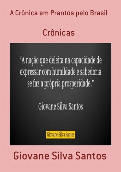 A Crônica Em Prantos Pelo Brasil (eBook, PDF)